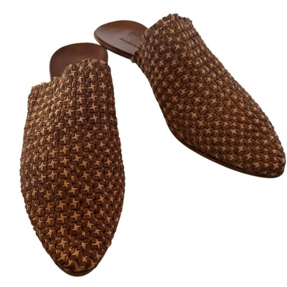 CYDWOQ ORIENT VINTAGE KNIT MULES SIZE 41